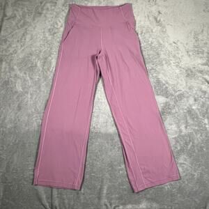 Lululemon Align High-Rise Wide Leg Palazzo Pant Women's 8 Pink Performance